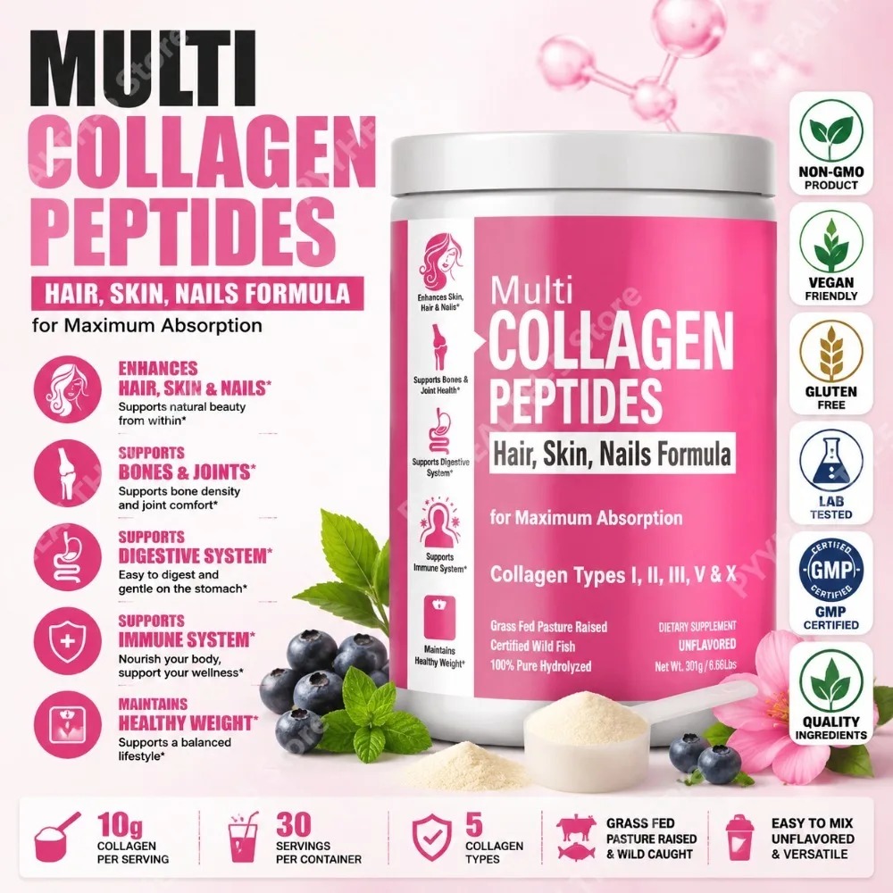 X Nutrition - ผงคอลลาเจนไฮโดรไลซ์ ชนิดที่ 1 2 3 5