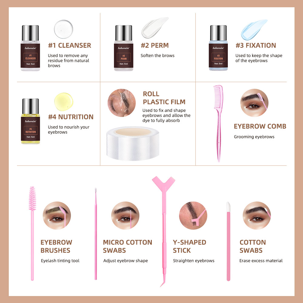 กึ่งถาวร Brow Lift Perming Bro - X Nutrition บทวิจารณ์และราคา