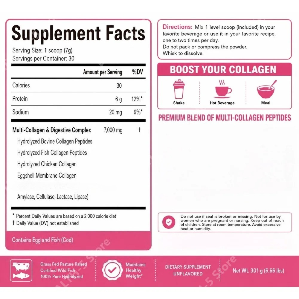 ผงคอลลาเจนไฮโดรไลซ์ ชนิดที่ 1  - X Nutrition บทวิจารณ์และราคา